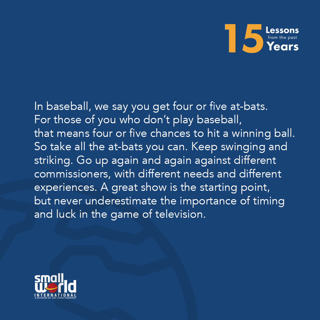 We're back with another lesson from Tim. Lesson 12: Nobody knows everything (or anything).