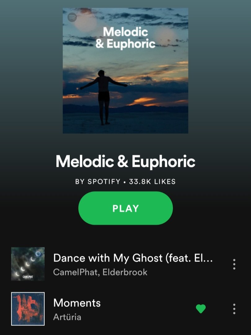 Mad to see this, myself and <a href="/CamelPhat/">CAMELPHAT</a> occupying the 2 top spots <a href="/Spotify/">Spotify</a> Melodic &amp; Euphoric Playlist 😵👌🏻🔥🚨