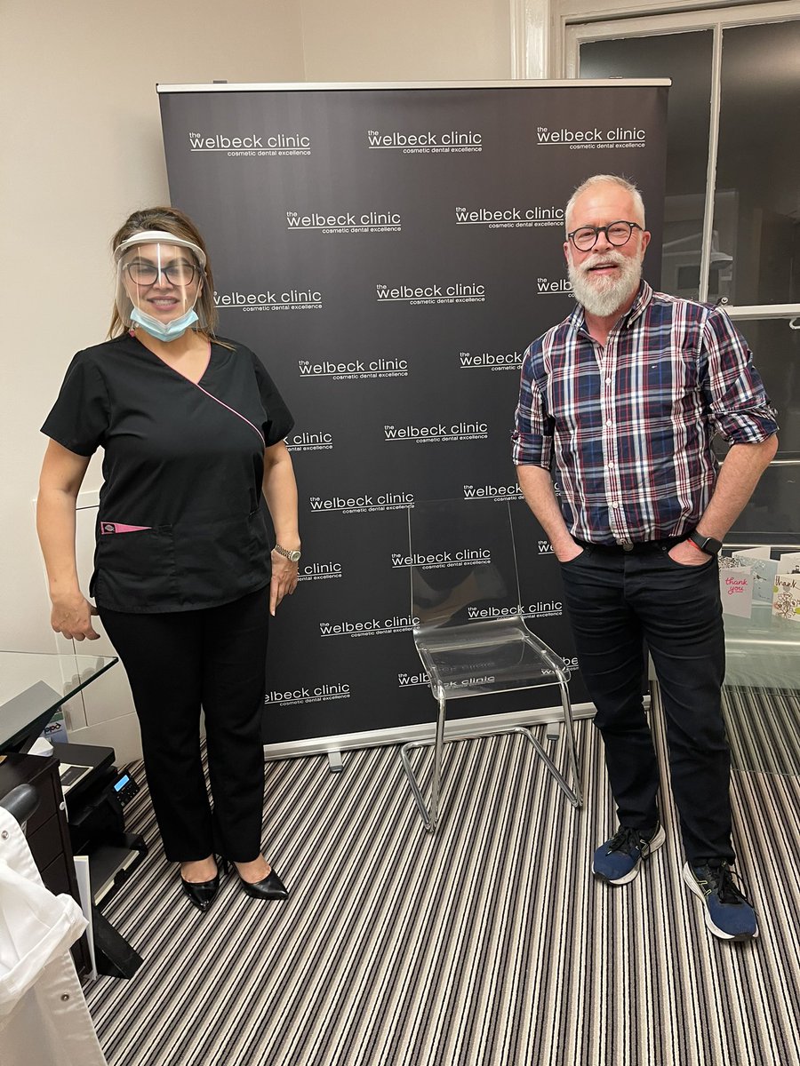 just finished a course of treatment at <a href="/welbeckclinic/">The Welbeck Clinic</a>. I am so impressed with Dr Ilaty and all her staff. Superb service, painless and reassuring and overall I am delighted with the results. If you’re in London and thinking about cosmetic dentistry I strongly recommend Dr Ilaty