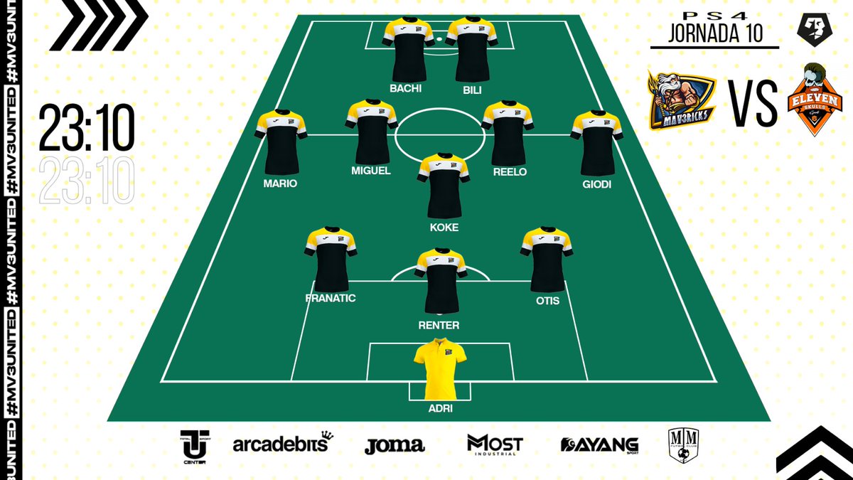 ¡Volvemos a <a href="/VFOspain/">VFO España</a> y vamos con #PS4 vs #Elevenskulls! 
Con <a href="/bergescaster/">Pablo Berges 🎙️</a> ON 🔴✌🏼

📺 Twitch.tv/mv3united