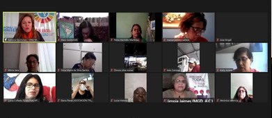 #AHORA, en el marco de los #16dias de activimo, se realiza el Foro Presentación de Manual Ilustrado del Convenio 190 de la <a href="/OITAmericas/">OIT Américas</a>, evento regional que reúne esfuerzos para generar espacios de trabajo libres de violencia para las mujeres y niñas. pic.x.com/3rM7LcLNfG