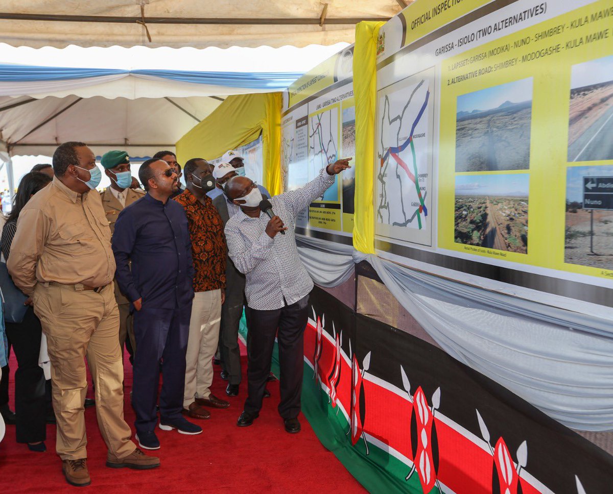 AbiyAhmedAli's tweet photo. Visiting the Lamu Port, which is a key component of the Lamu, South Sudan, Ethiopia transport corridor, gave me hope that with such infrastructural investments, our regional economic integration aspirations are within reach. https://t.co/kS36AWlkZc