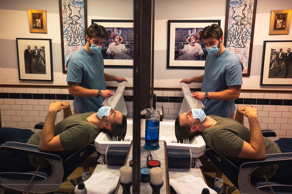 You gotta look good from all angles, and here at SHARPS we will make sure you do. 
#sharpsbarbers #sharpsteam #barber #barbershop #menshair #haircut #barberlife #barberlove #mensgrooming #grooming #beard #mistersharps #shave #barberhub #barberworld #maintenancematters