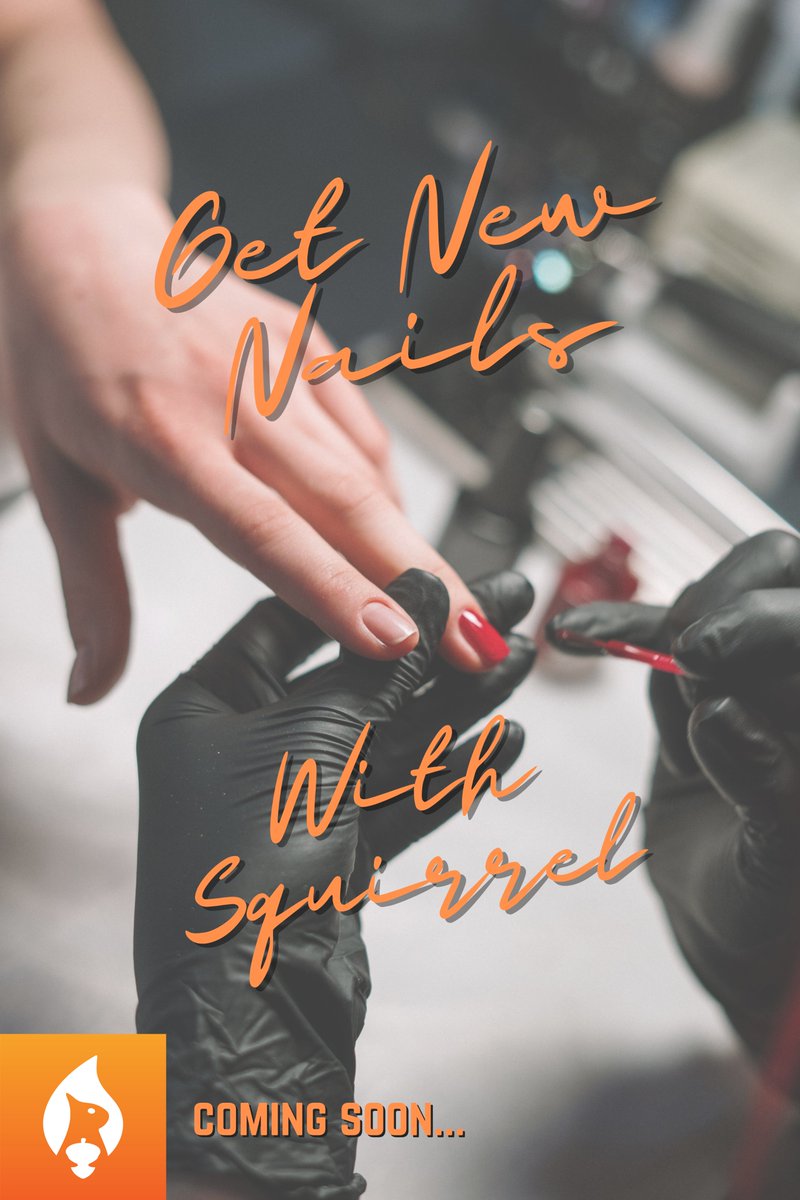 _SquirrelApp's tweet image. Look nice for the holidays and support local businesses. Find out more at: squirrelapp.co #squirrel #squirrelapp #startup #smallbusiness #nailsalon