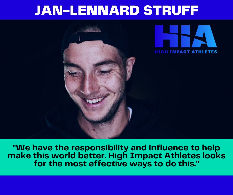 High Impact Athletes (@hiaorg) on Twitter photo Introducing <a href="/Struffitennis/">Jan-Lennard Struff</a>! Struffi has taken HIA's 2% pledge, is a multiple ATP titleholder, has beaten some of the greats, and has reached the second week of Grand Slams in both singles and doubles. Thank you Struffi!
#generosity #donate #effectivegiving #effectivealtruism Introducing <a href="/Struffitennis/">Jan-Lennard Struff</a>! Struffi has taken HIA's 2% pledge, is a multiple ATP titleholder, has beaten some of the greats, and has reached the second week of Grand Slams in both singles and doubles. Thank you Struffi!
#generosity #donate #effectivegiving #effectivealtruism