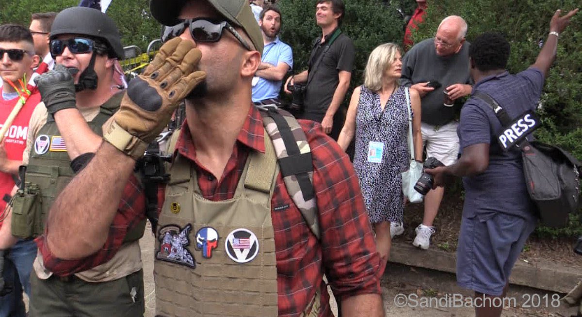 Current leader even attended unite the right with neo nazis David Duke and Richard Spencer These aren’t just “trump supporters” these are neo fascists