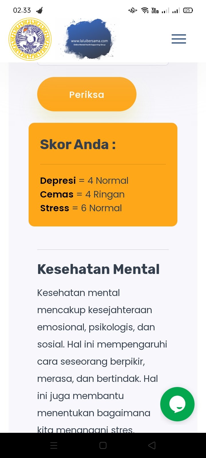 Www.lalui bersama.co.id kesehatan mental