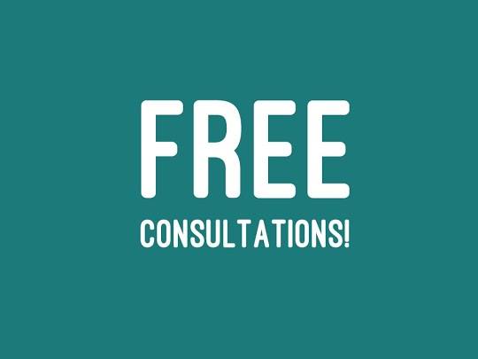 Free Consultations! Take the first step to your new smile!