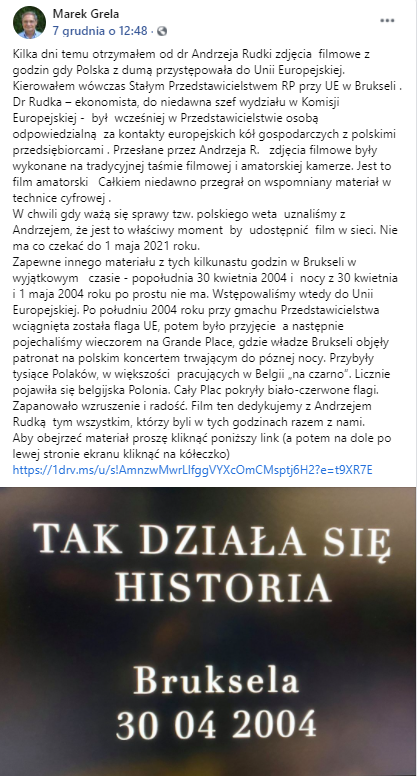 AleksZawisza's tweet photo. #TakDziałaSięHistoria #Bruksela 30. 04. 2004
#UniaEuropejska #UE
Ambasador Marek #Grela:
Zapewne innego materiału z tych kilkunastu godzin w Brukseli w wyjątkowym czasie - popołudnia 30 kwietnia 2004 i nocy z 30 kwietnia i 1 maja 2004 r. po prostu nie ma⬇️
https://t.co/qr6rua5unN https://t.co/HNi5o3JcUo