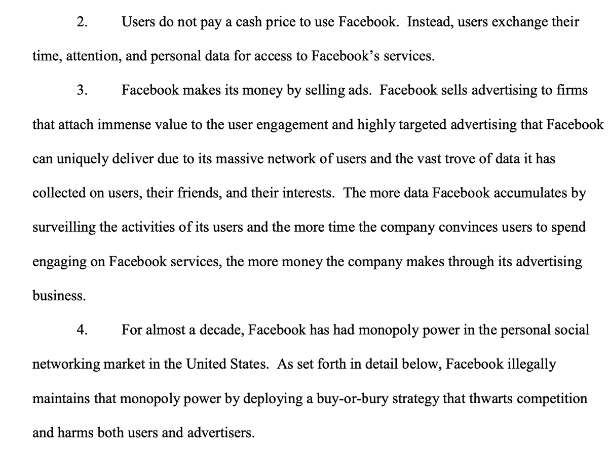 "Facebook's business is trading your unwitting surveillance for its advertising revenue, with a side hustle of hostile foreign PsyOps."