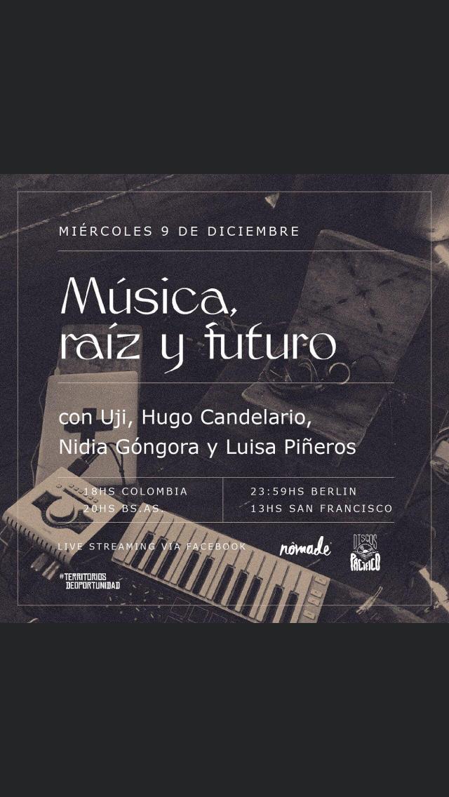 Hoy a las 6pm <a href="/DiscosPacifico/">Discos Pacífico</a> Hugo Candelario, Nidia Góngora y Luisa Piñeros <a href="/Radiandoando/">Luisa Piñeros</a>