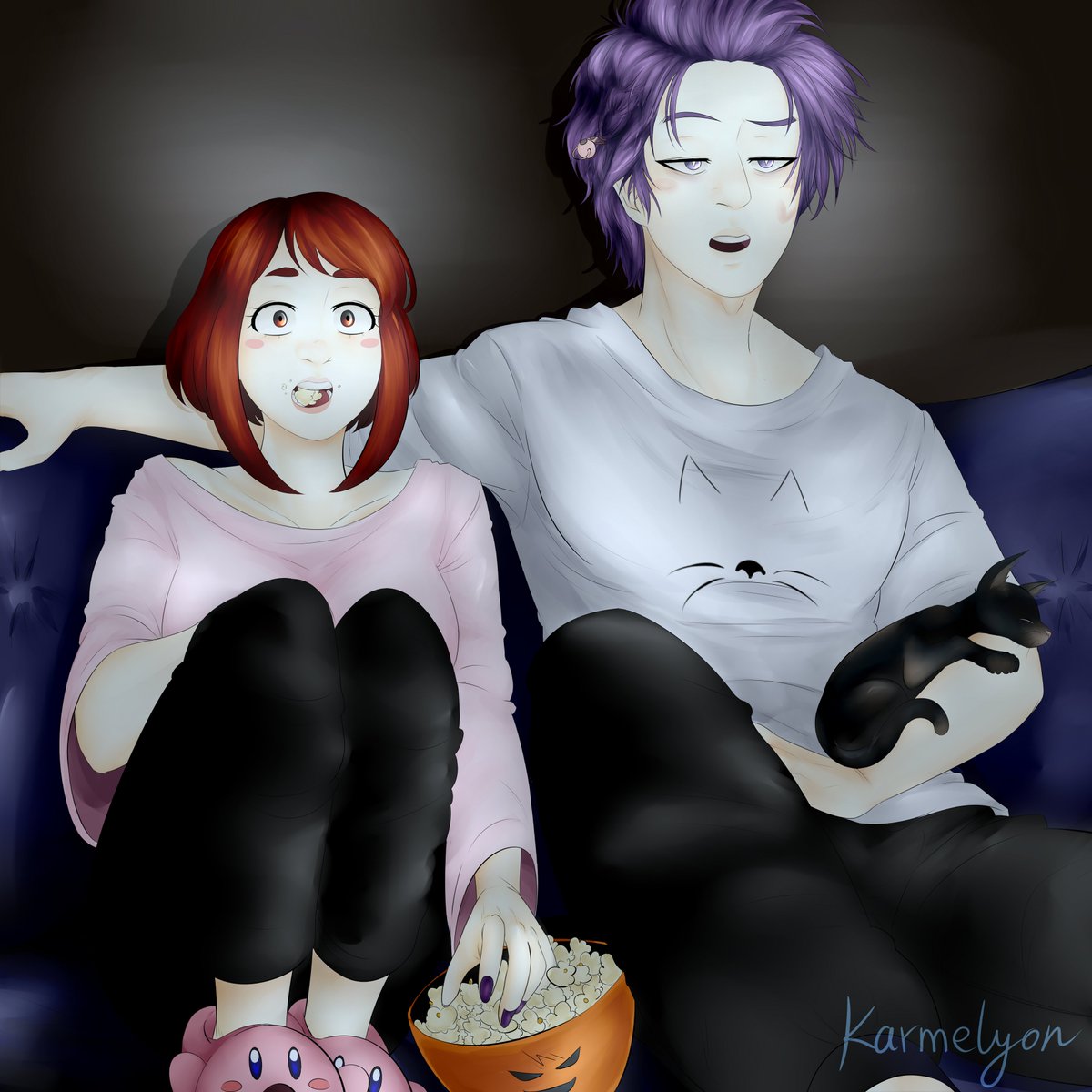 karmelyon_'s tweet photo. TardΓ© mΓ‘s de lo que querΓa y esperaba, pero aquΓ estΓ‘. Del primer dΓa de la #Shinchakoweek: Sleepover. https://t.co/qA6jVdIZYM
