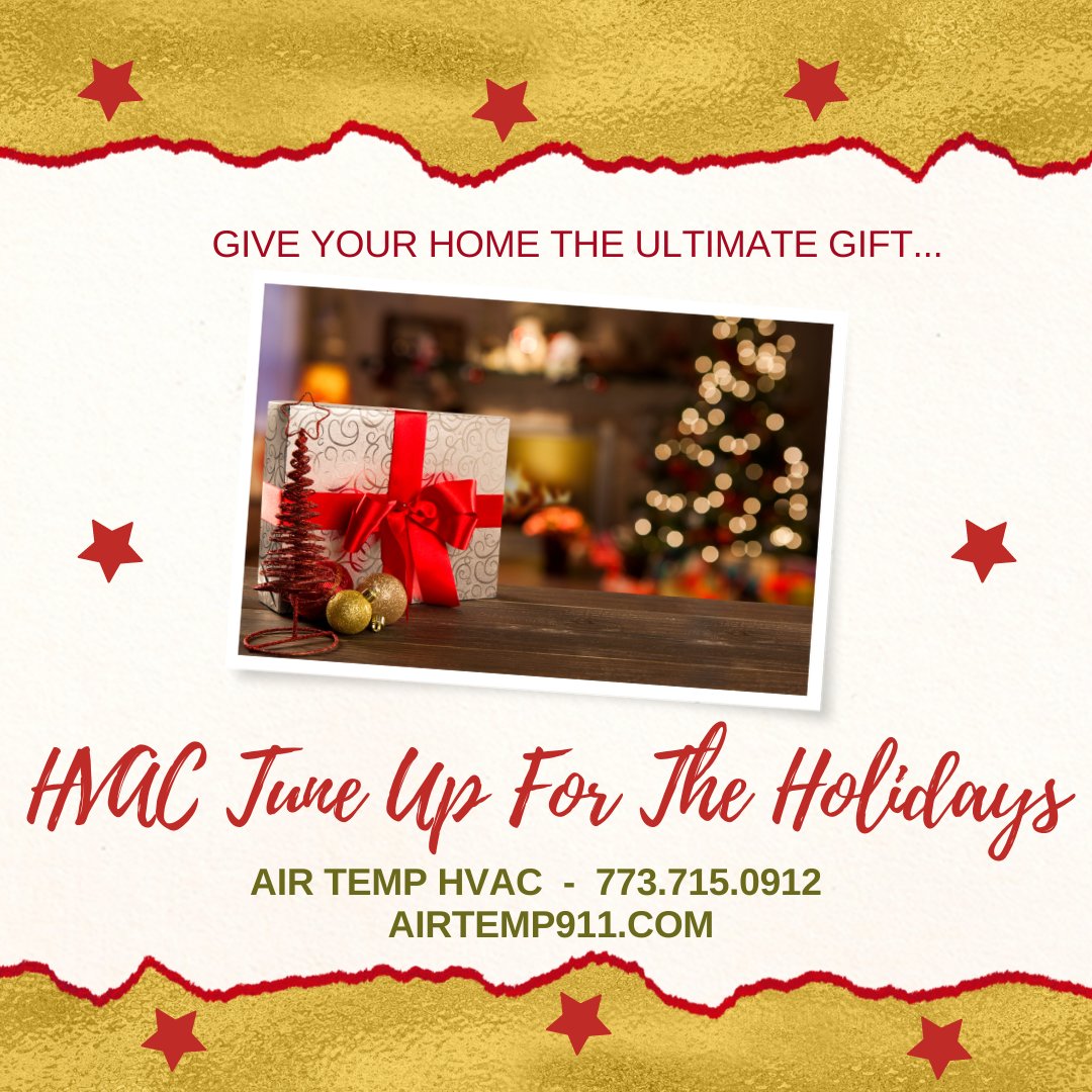 AirTemp911's tweet photo. Don't let an easily avoidable issue ruin your holiday season - schedule a heating and cooling check up today!

https://t.co/az0o8NORmn
#hvacservice #tuneup #checkup #airtemp https://t.co/4YTeHomIIa