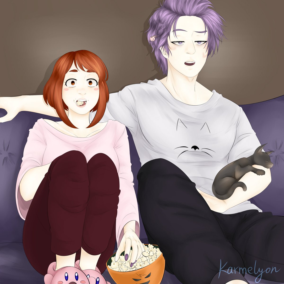 karmelyon_'s tweet photo. TardΓ© mΓ‘s de lo que querΓa y esperaba, pero aquΓ estΓ‘. Del primer dΓa de la #Shinchakoweek: Sleepover. https://t.co/qA6jVdIZYM