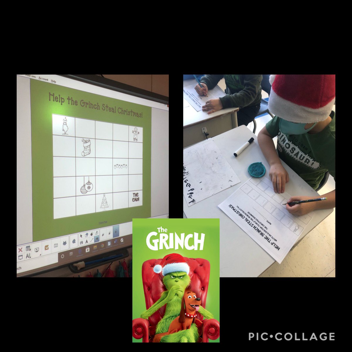 mrsvincelliSEAS's tweet image. Some unplugged Grinch coding! #HourOfCode #ocsbcoding