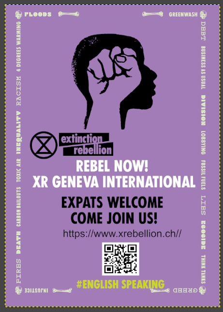XRGE_Int's tweet photo. Please RT! We are the new english speaking branch of XR Geneva and we need more members. Come join us! Rebel now! https://t.co/mkvGqUuzMQ