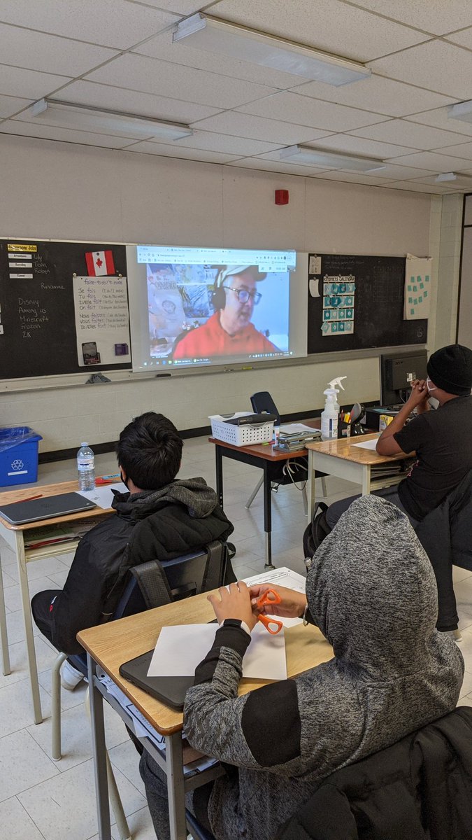 Lisa Kao (@librarykao) on Twitter photo Sometimes magic happens at school! @kevinarts engaged students with a virtual visit. But the shining moment was when he gave the spotlight to the students and encouraged them to share their artwork with him. So memorable. <a href="/Ms_Skea/">Rosemary Skea</a> <a href="/MrsKeithK/">K. Keith</a> <a href="/EarnscliffeSPS/">Earnscliffe Eagles</a> <a href="/PDSB_Libraries/">PDSB Library Learning Commons</a> Sometimes magic happens at school! @kevinarts engaged students with a virtual visit. But the shining moment was when he gave the spotlight to the students and encouraged them to share their artwork with him. So memorable. <a href="/Ms_Skea/">Rosemary Skea</a> <a href="/MrsKeithK/">K. Keith</a> <a href="/EarnscliffeSPS/">Earnscliffe Eagles</a> <a href="/PDSB_Libraries/">PDSB Library Learning Commons</a>