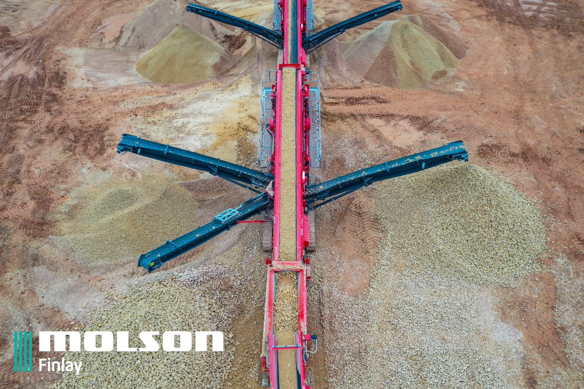 molsonfinlay's tweet photo. In this months issue of QMJ you can find the full story on why CATPLANT decided to go for two new @terex_finlay 696 inclined screeners.

Read the full story here: https://t.co/szJL5YTTb9

#terexfinlay #molsonfinlay #catplant #screener #aggregates #quarry #heavyequipment https://t.co/Sr2GWbb8Fi