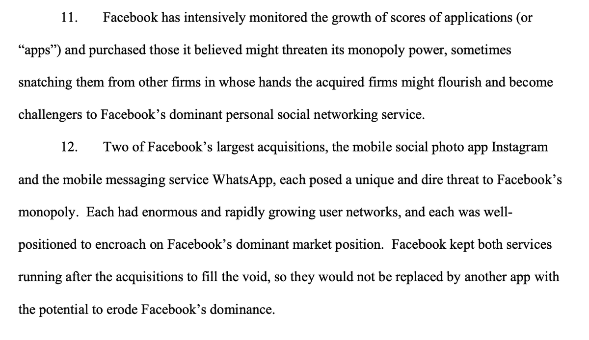 "Facebook was worried about other apps in the Getting Caught for Crimes and Treason market space, so they purchased WhatsApp. They were worried about being boxed out of the PsyOp and intelligence operative steganography segment, so they purchased Instagram."
