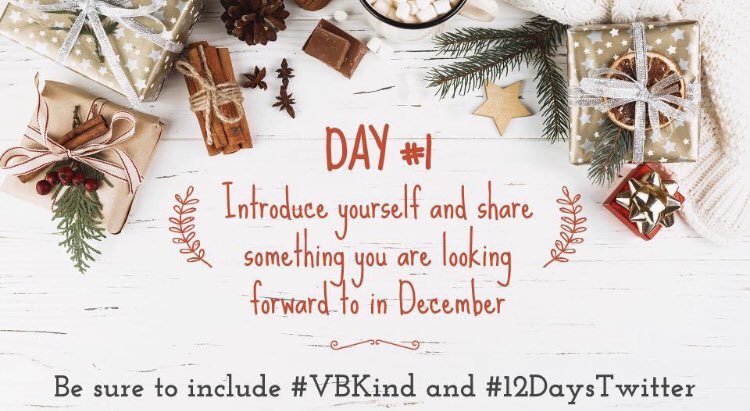 I’m excited to participate in the 12 Days of Twitter Challenge &amp; you should join me!  12/8: I’m Liz, wife, mom to 2 super cute kiddos (1 &amp; 4 yrs), Christian, and Art Teacher. I’m most looking forward to seeing my kid’s faces light up on Christmas morning 🎄#VBKind #12DaysTwitter