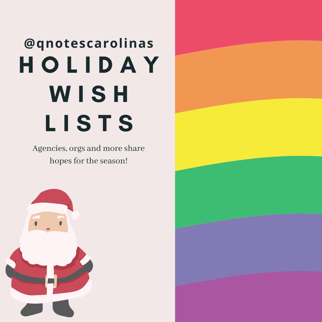 qnotescarolinas's tweet image. #qnotes reached out to a number of churches, service organizations and agencies, AIDS support groups and community centers, among others, to see what their needs were for the 2020 holiday season.  See how you can support the community at goqnotes.com/68188/holiday-…