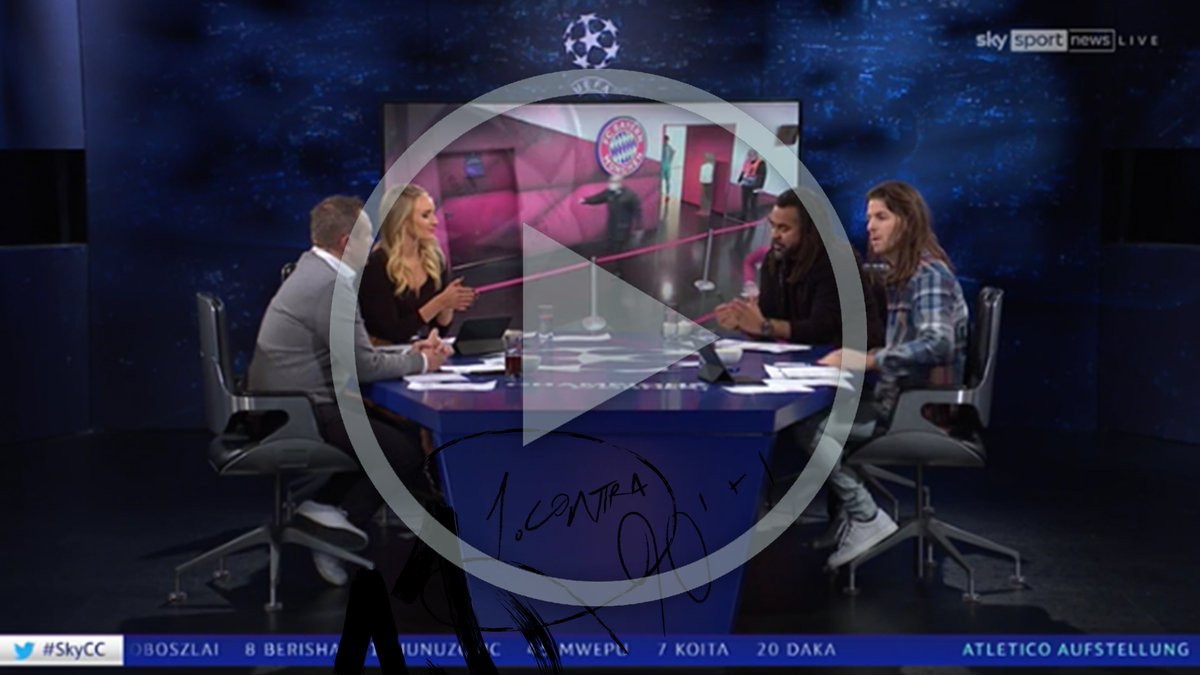 SkySportNews's tweet photo. Champions Corner - Die LIVE-Analyse zur #UCL.
Jetzt im LIVESTREAM: https://t.co/ptbCYBchAI
#skyCL #skyCC https://t.co/G7JLyvHa5x