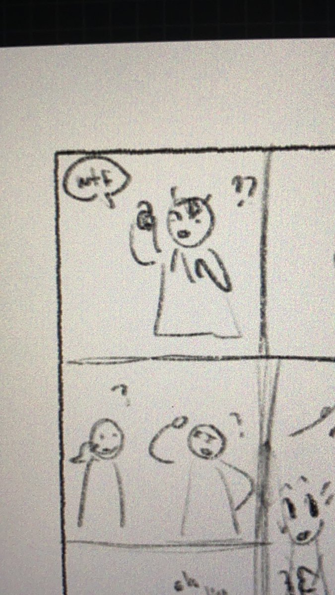 Sometimes I think idk if anyone would work with me on my comic when my thumbnails look like this