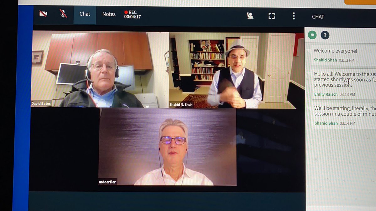 nodehealthorg's tweet photo. NOW LIVE: Telehealth is here, but Who pays? @ShahidNShah, Dr, Martin Doerfler of @NorthwellHealth and Dr. David Westfalen Bates of @BrighamWomens #NODEHealthDMC https://t.co/WjAiHZYHKn