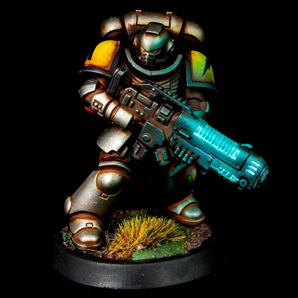 FauxHammerBlog's tweet photo. This is one of my faves

@warhammerofficial #WarhammerCommunity #Indomitus #Warhammer40k #Warhammer #New40k #40k #SpaceMarines #Intercessor #AssaultIntercessors #AssaultMarines #PaintingWarhammer #SilverTemplars #Heresy #New40k #MiniaturePainting #MiniPa… https://t.co/oNiI1P717S https://t.co/hMt1Q8os6v