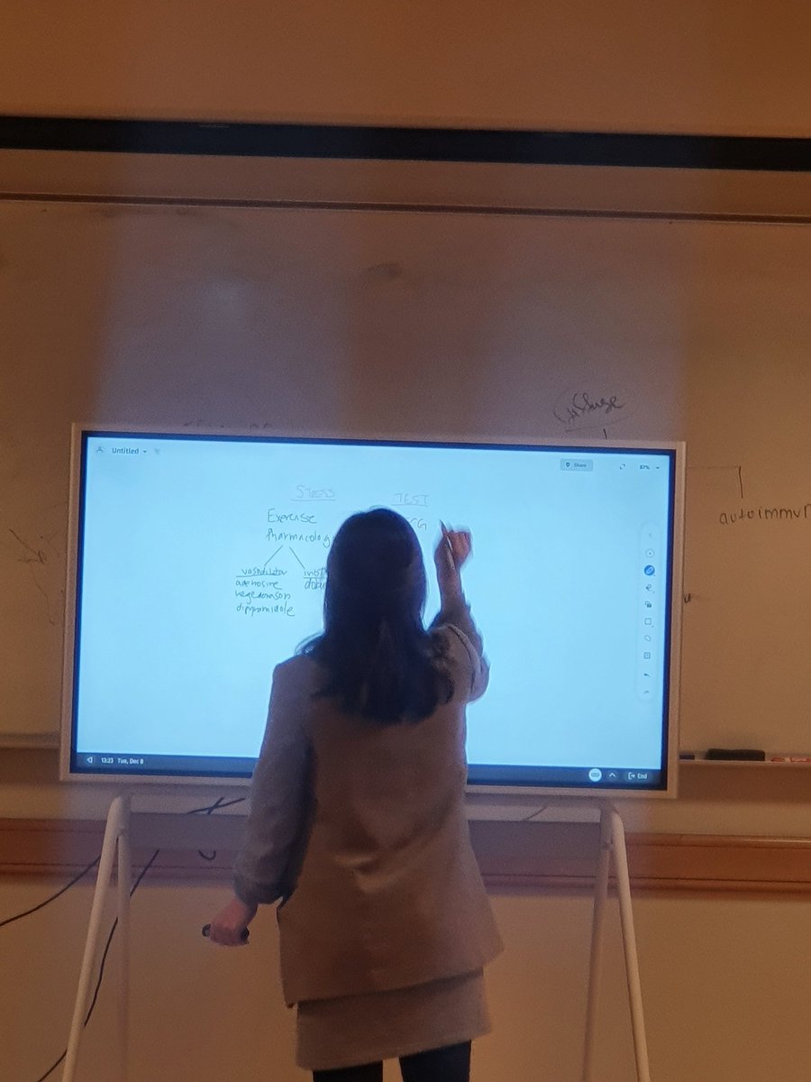mghmedres's tweet photo. Is it a chalk talk? A PowerPoint? BOTH??!!!! 🤯🤯
The RIME group (Residents Interested in MedEd) had not one but TWO amazing chalk talks on our smart board!!!🤩 courtesy of SARs @charlotteleemd & Sam Wainwright
✍STAY TUNED for some #Twearls https://t.co/v6l9iwE6li