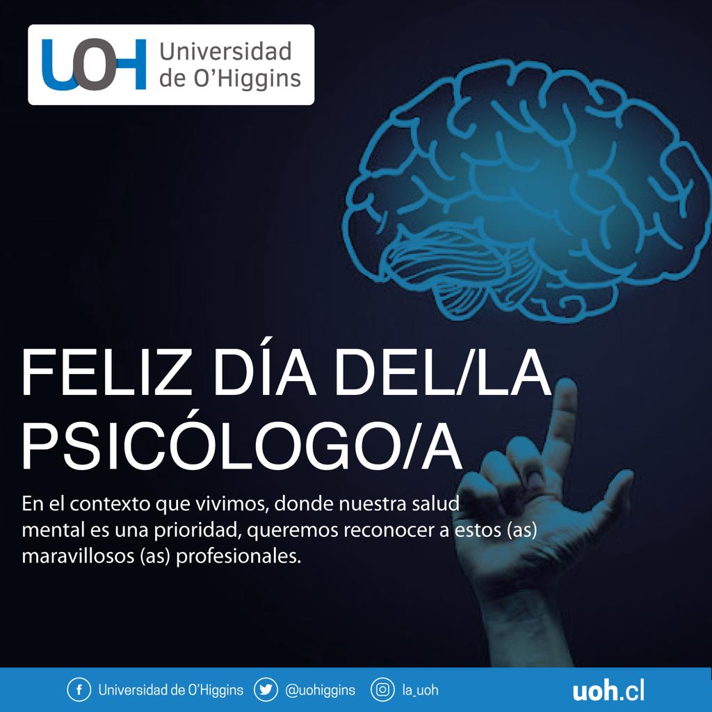 uohiggins's tweet photo. Hoy saludamos, con mucho cariño, a las y los psicólogos/as que trabajan en distintas funciones en nuestra Universidad. También queremos hacer extensivo este reconocimiento a nuestros estudiantes de Psicología, futuros profesionales para la región y el país. ¡Felicidades! https://t.co/Lc1HuIe4zz