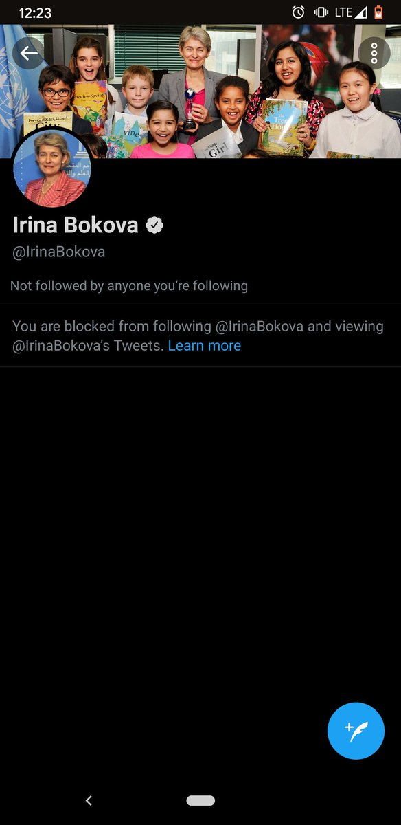 After posting two questions (shared below) to  @IrinaBokova, head of UNESCO from 2009-17, regarding her organization receiving $5 million from Azerbaijan in 2013, I was immediately blocked without response.  https://twitter.com/NeilPHauer/status/1336767727122452480?s=19