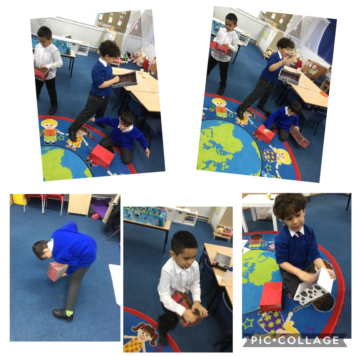 This week we worked together to make musical instruments and formed our very own hideaway band 🎸🥁 <a href="/stsilasschool/">St Silas CE Primary School</a> <a href="/RainbowEduMAT/">Rainbow Education MAT</a>