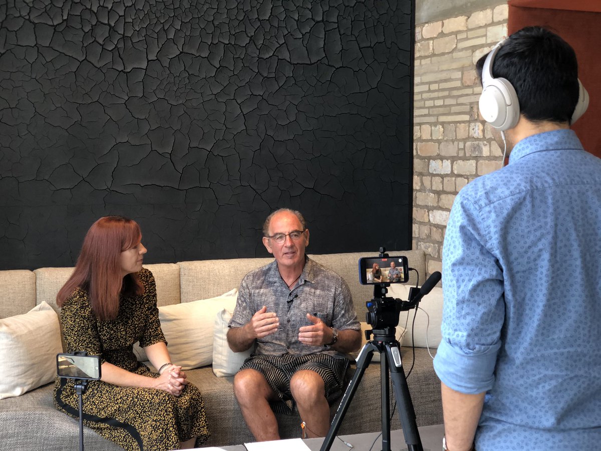 rudkinbinks's tweet photo. Fantastic to interview @gauloir about his advocacy for decarbonisation. #lowcarbon #rockstarofpublicsector https://t.co/VWSSJpxYZH