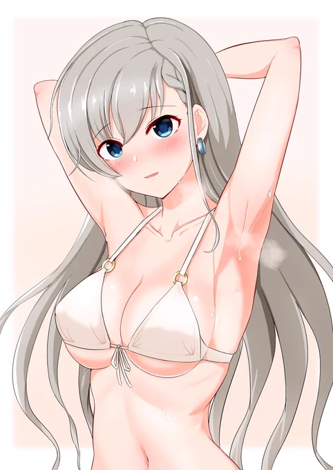 久川颯さん腋 