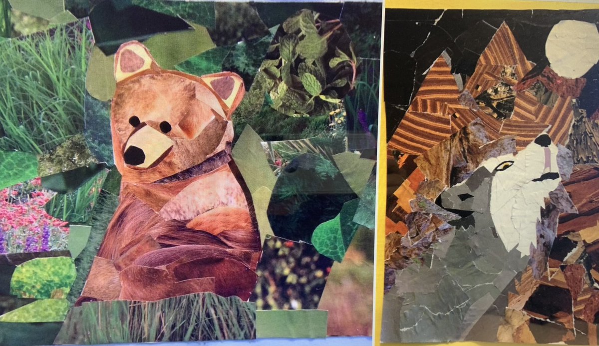 ARTwithJessica's tweet photo. Fun morning w STEM teachers highlighting STEAM w a Pocket PL creative strategy. Modeled collaging science concepts using traditional art- making methods & media art methods. Different mediums encourage student choice and engagement! #cobbstem #cobbartrocks #cobbsteam https://t.co/HW0MoGMiJM
