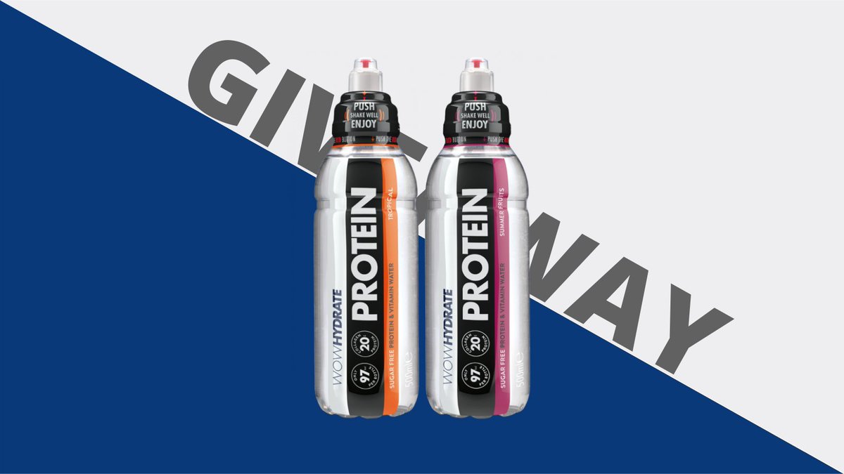 Beau Morrow (@macrolabco) on Twitter photo 🚨 GIVEAWAY 🚨
We’ve teamed up with <a href="/wowhydrate/">WOW HYDRATE</a> to give away a MONTH’S SUPPLY OF PROTEIN WATER & a WOW HYDRATE GYM KIT!
Retweet to enter - winner announced Sunday, 6pm GMT.
Good luck! 🚨 GIVEAWAY 🚨
We’ve teamed up with <a href="/wowhydrate/">WOW HYDRATE</a> to give away a MONTH’S SUPPLY OF PROTEIN WATER & a WOW HYDRATE GYM KIT!
Retweet to enter - winner announced Sunday, 6pm GMT.
Good luck!