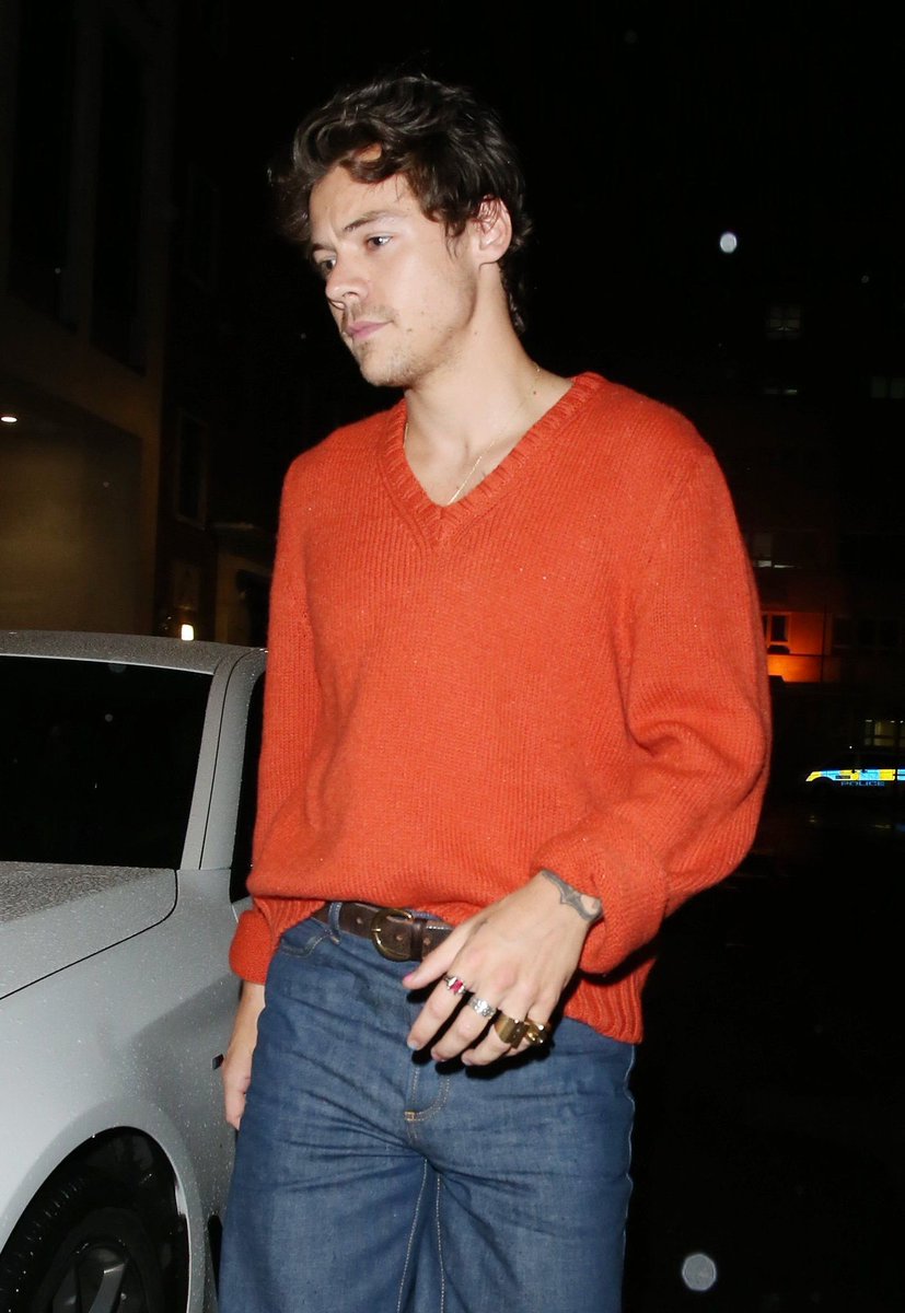 harry styles’ single curl: a thread