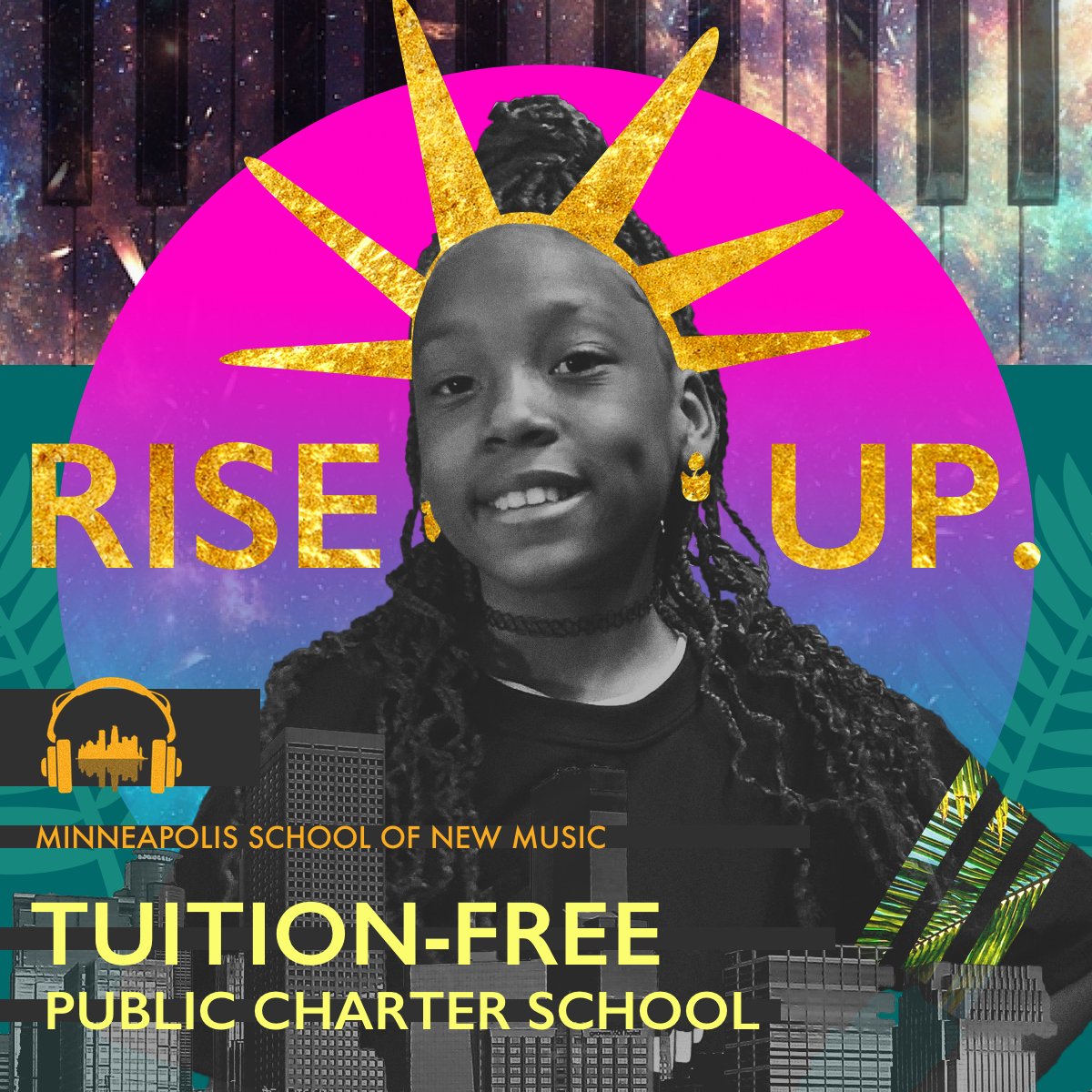 Students will choose their own paths at our school. Music will be their guide. We want to give children the chance to follow their passions and find their voice. You can help us out by passing this on to anyone you know who has children going into 6th, 7th, or 8th grades in 2021.