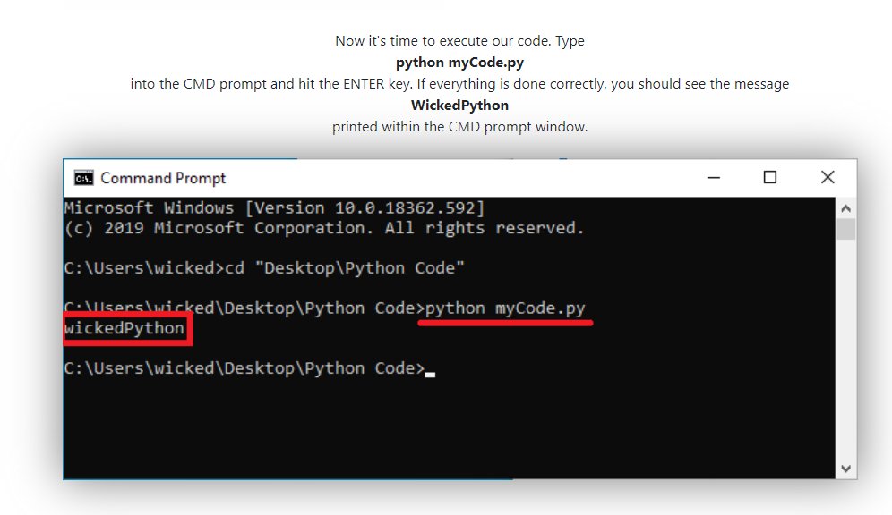 wkdPython's tweet image. Let's write a quick program to test our new Python Installation. wickedpython.com/tutorial/7/
#CodeNewbie #CodeNewbies #PythonCoding #pythonprogramming #python3 #pythonlearning #learntocode