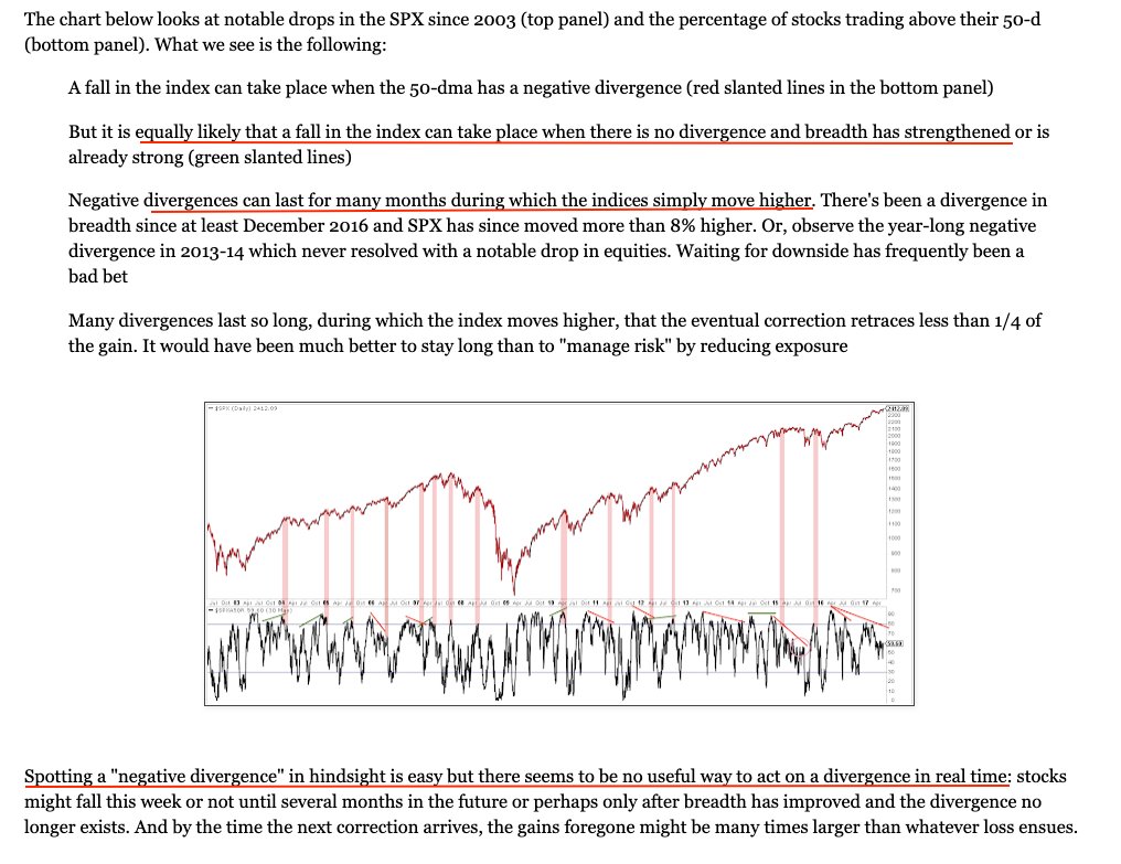 More generally, you will spot the ‘breadth divergences’ that matter only in hindsight. Looking for these is a complete waste of time