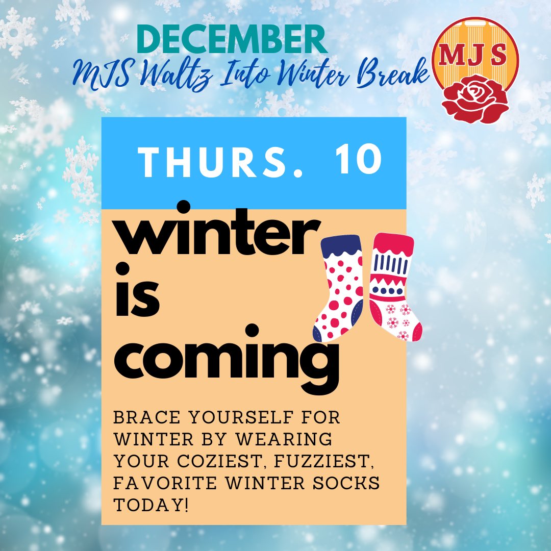Pull those cozy socks out for tomorrow!