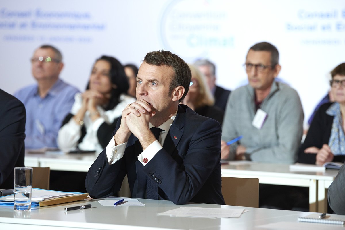 📣Annonce de la #ConventionCitoyenne ‼️

<a href="/EmmanuelMacron/">Emmanuel Macron</a> rencontrera les membres de la Convention Citoyenne pour le #climat pour la troisième fois cette année, le lundi 14 décembre à 17h, au #CESE 👥🌍🇫🇷