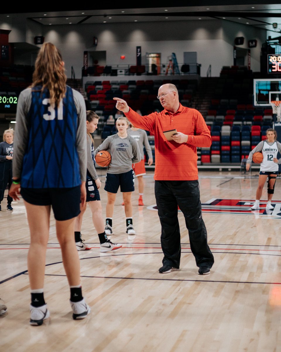 LibertyWBB's tweet photo. Locked in. Tip-off in 3 hours! https://t.co/tYV4qylMJw