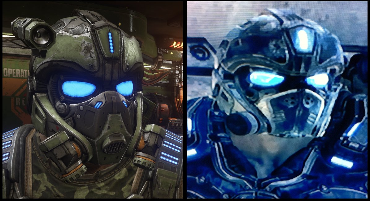 For his helmet design Clayton has integrated the Hivebuster face mask by swapping out his standard face plate, attaching the canisters to the sides of his helmet as a call back to GJ Aftermath where he added an additional filter to his helmet while in the imulsion rig. (cont)