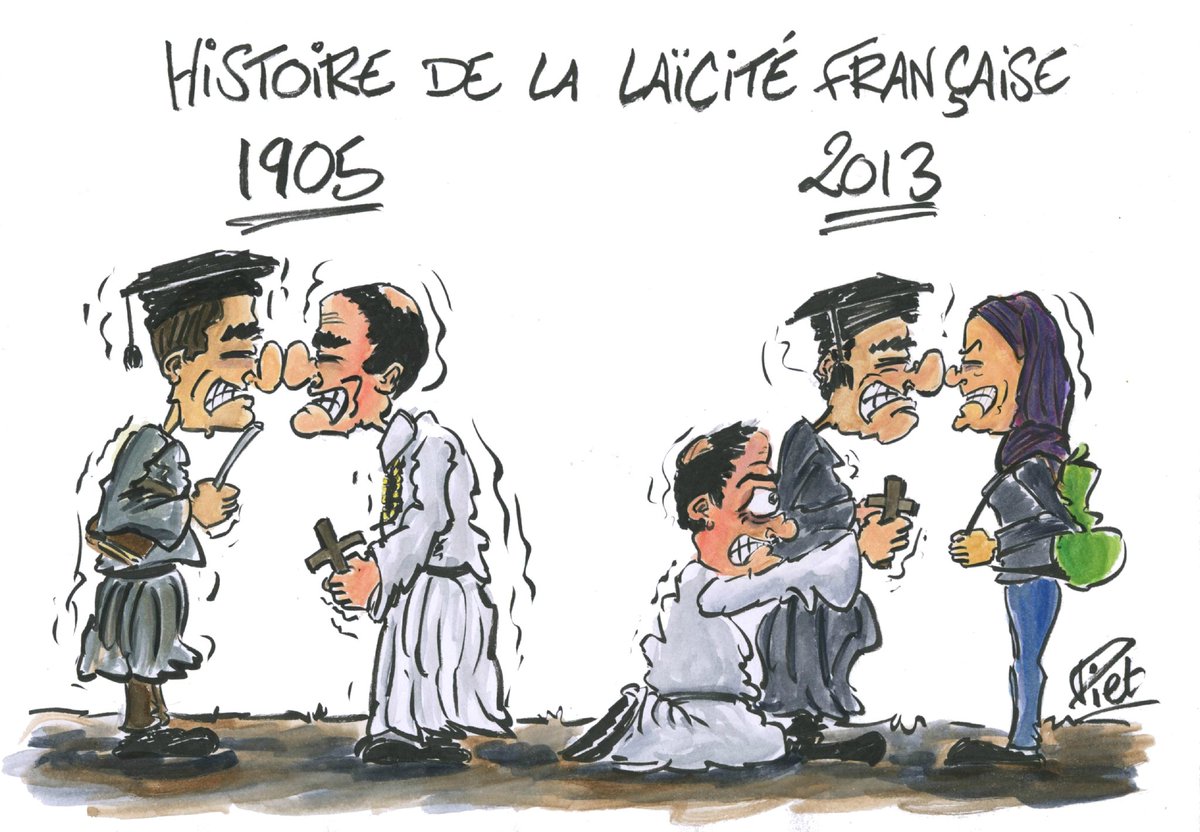 That is not to say that there isn't religious discrimination in France but that discrimination is usually a mixture of racism (Arabs, Blacks), xenophobia (Arabs, Africans) and religious discrimination - which has been on the rise since the state of emergency in 2015.