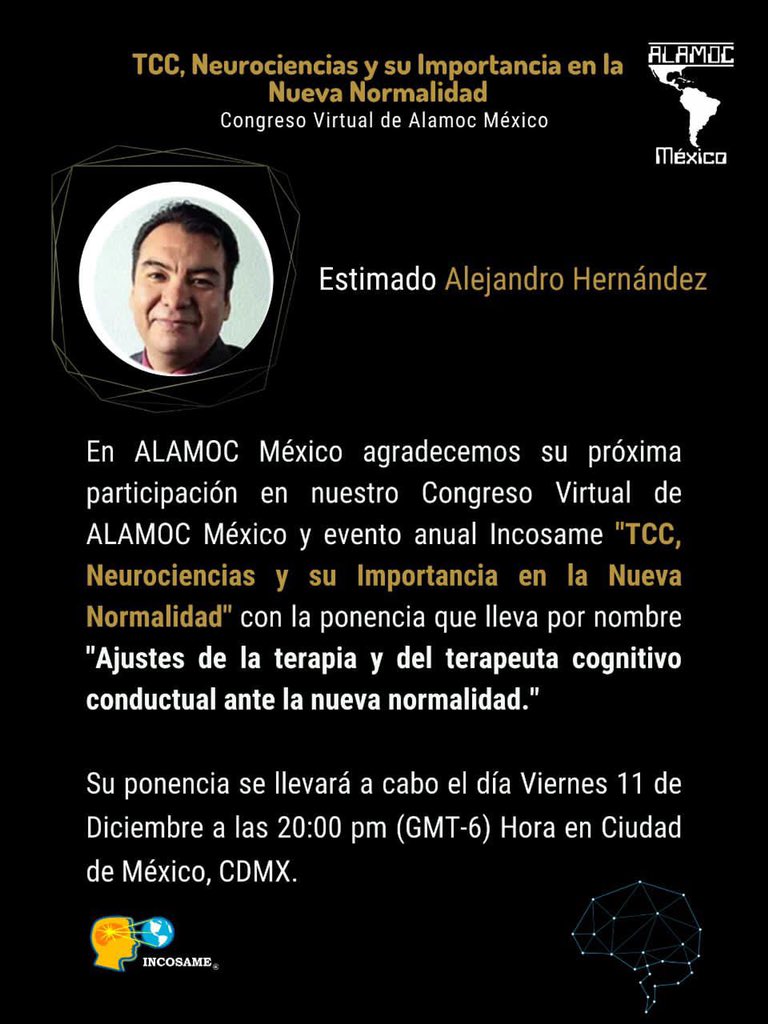 DrAlejandro_TCC's tweet photo. #incosame @incosame #tcc @alamoc-mexico https://t.co/z7sRXLiX8X