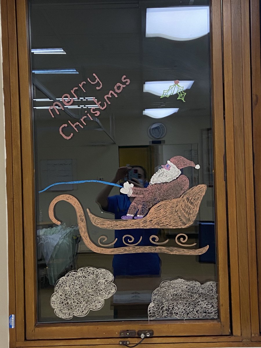 Our fabulous redeployed staff have helped us out so much these last weeks! They have helped with cleaning, sitting with our patients and now they have decorated the ward for us! These staff have fast become part of our team and we are so so grateful ❤️
⁦⁦⁦