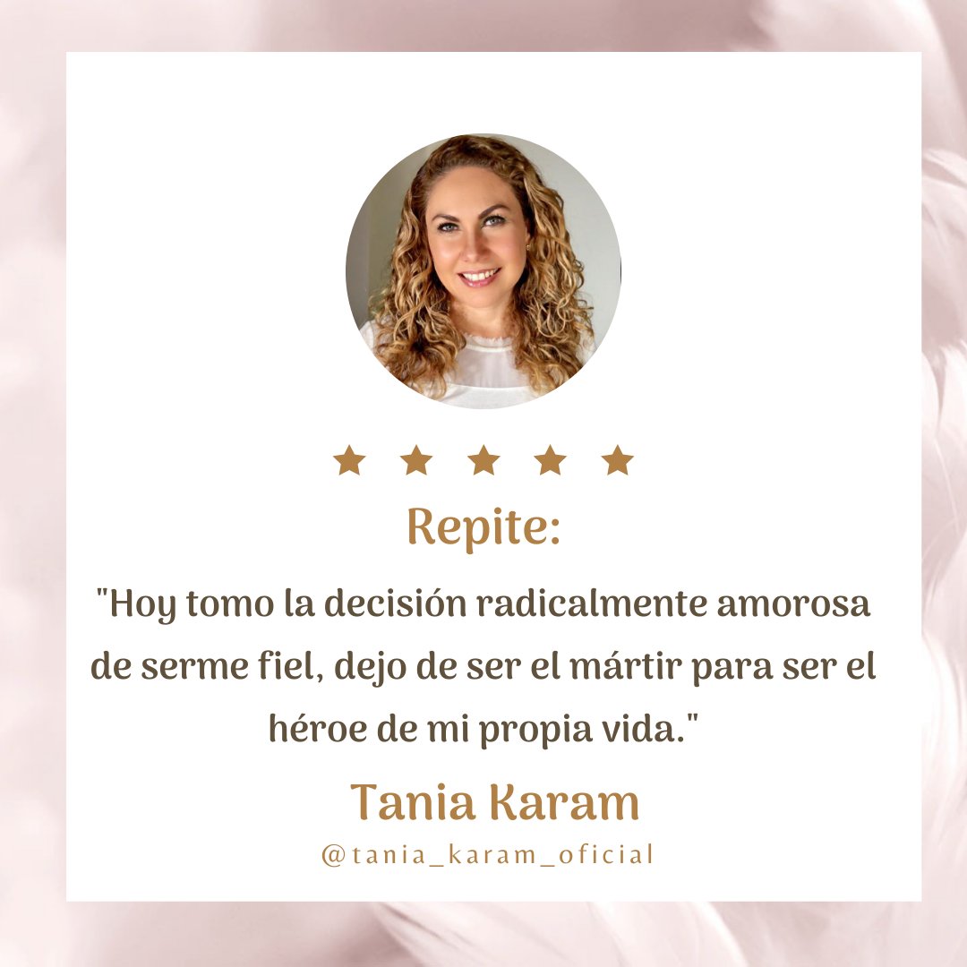 taniakaram's tweet photo. Se trata de que aprendas a cuidar mejor de ti. Valórate por encima de toda circunstancia y aprenderás lo que significa estar para ti. ¿Lo harás? #meamo #mevaloro https://t.co/D9tXUlIyVH