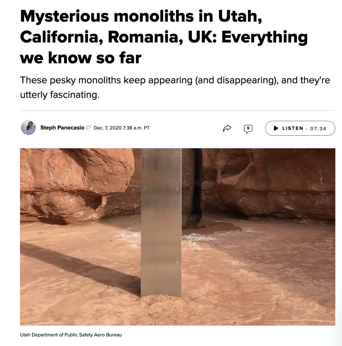 We’ve seen lots of stories of "monoliths" turning up in recent days. These really are not really "-liths" (you know, made of stone), but have got me thinking about far more fascinating ones in the Andes, yet rarely get any press. So a long-ish thread into “monolith worlds” (1/25)
